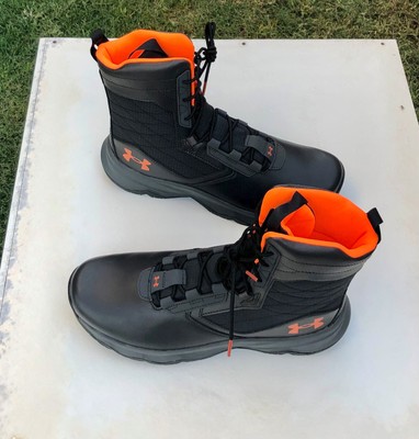 Under Armour Stellar G2 Tactical Boots Black Orange Men\'s Size 13 3024946-100 Under Armour Stellar G2 Tactical Boots Black | Mercari main image 3