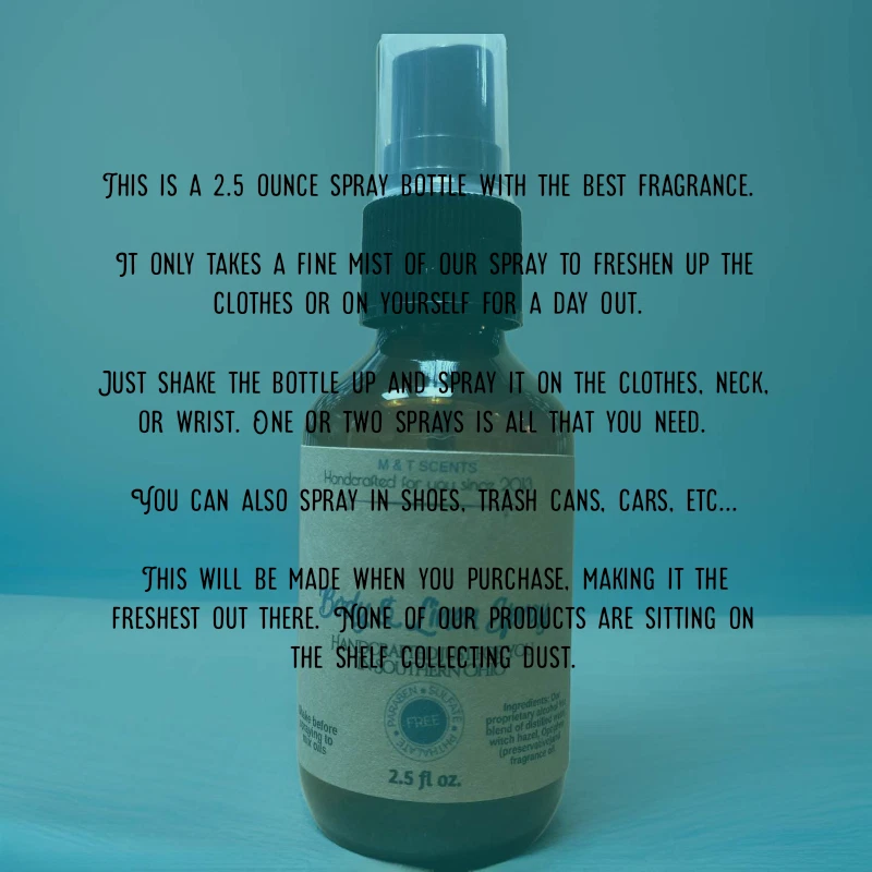 Chocolate Chip Cookie scented body fragrance spray mist, 2oz - Image 3 of 3