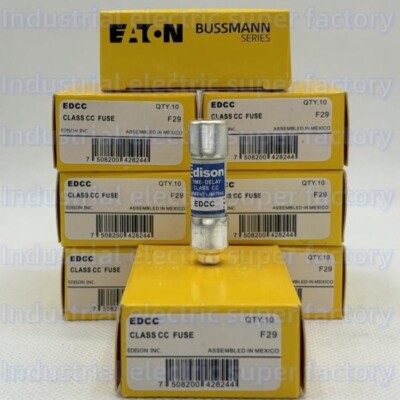 10PCS EDCC-5 BUSSMANN Edison EDCC5 5A 600Vac TIME DELAY Fuse