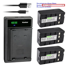 Kastar Battery USB Charger for JVC GR-SXM520U GR-SXM525U GR-SXM527U GR-SXM530