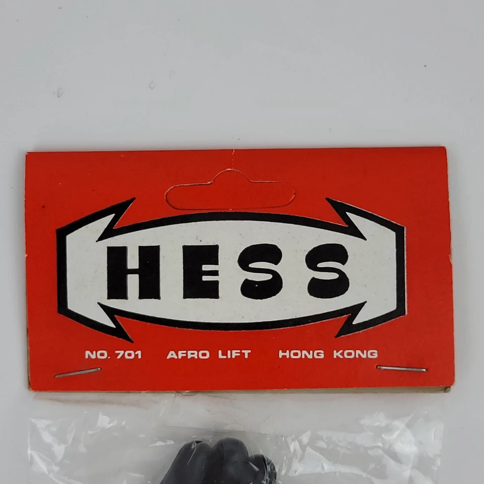 Desenredante vintage Hess Afro Lift puño negro metal selección de pelo Hong Kong en paquete Foto 2 de 4