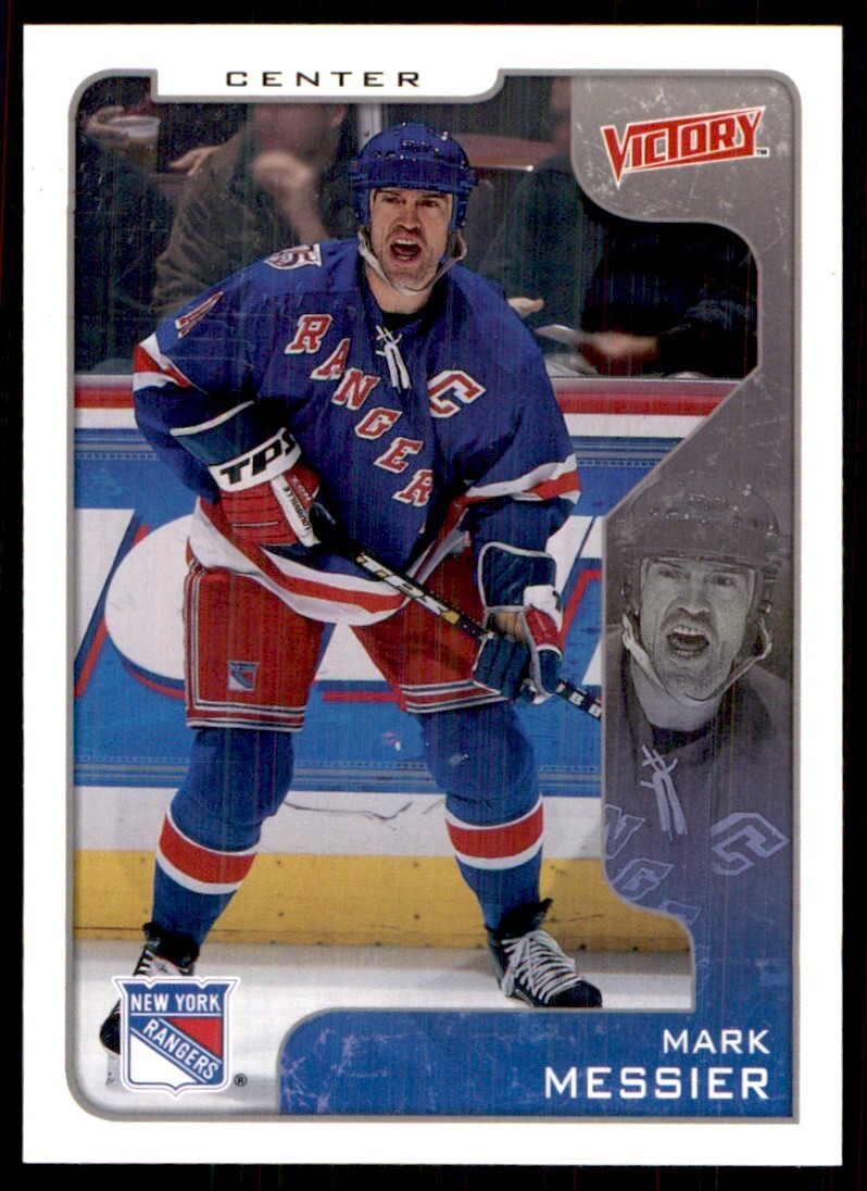 2001-02 Upper Deck Victory Mark Messier New York Rangers #230