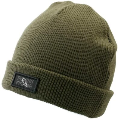 13 FISHING DUTCH OVEN GREEN NITTED WINTER BEANIE HAT BRAND NEW 