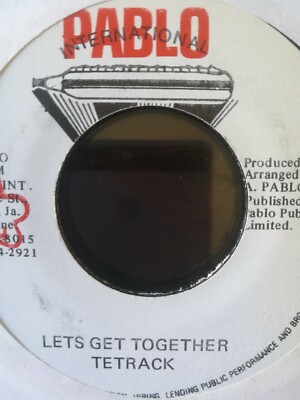 7'' TETRACK / LET'S GET TOGETHER / PABLO INTERNATIONAL / REGGAE/DUB