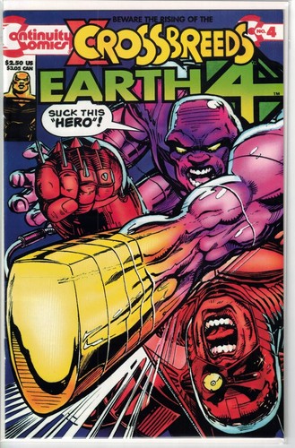 EARTH 4 #4 Jan 1994 Continuity Publishing {FREE SHIPPING} - Picture 3 of 3