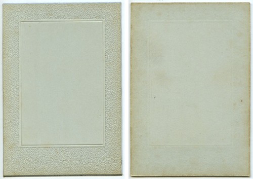 Photographic mount 100x145 for photo 66x100mm circa 1900 - Foto 2 di 2