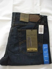 Urban Star men's jeans - relaxed fit - straight - 36 x 32 - Dark Blue - NEW!!