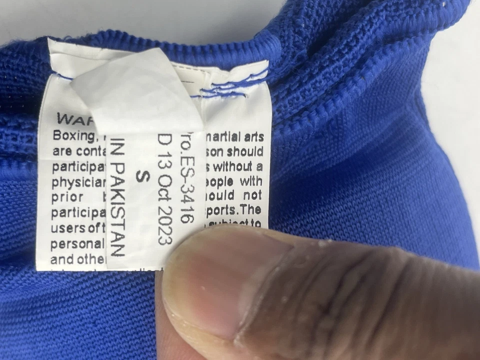 Combat Sports Mens International Boxing Martial Arts Kickboxing Protectors Sz S - Image 3 of 3