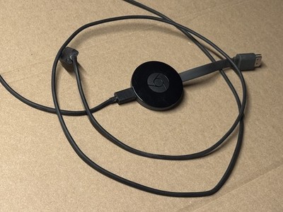 Google Chromecast 2nd Gen NC2-6A5 HDMI Media Streamer w/ USB Cable