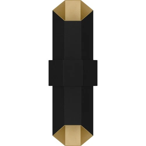 Quoizel CHS8407 Chasm 21" Tall LED Outdoor Wall Sconce - Black - Picture 5 of 10