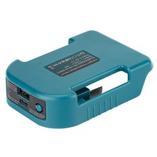 Belt Buckle QC3.0 USB Type-C Charger Adapter for Makita 18V Li-ion Battery;