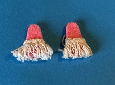 Vintage Barbie SKIPPER Doll ~  DREAMTIME  #1909 ~ PINK Felt Fringed SLIPPERS