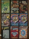 Vintage SUPERMAN KEYS Comic Book Lot (9)   Star Trek    Omega Man  *MINTY FRESH*