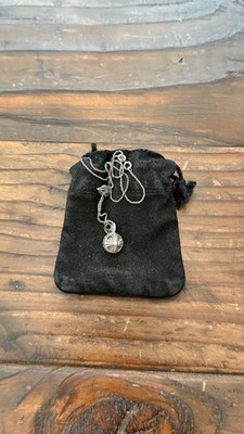 Chrome Hearts Ball Pendant Plus .925 Necklace