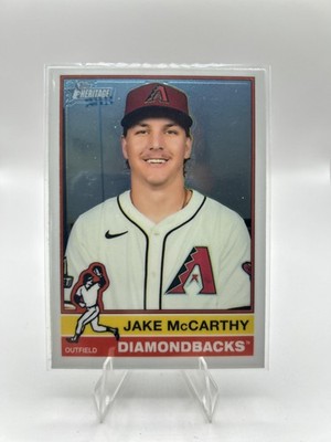 2025 Topps Heritage #473 Jake McCarthy Chrome Arizona Diamondbacks