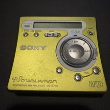 Sony MZ-R700 MDLP MiniDisc Recorder Player Green Untested AS IS