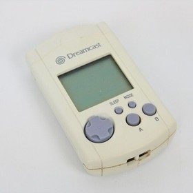 Dreamcast VISUAL MEMORY White HKT-7000 only Sega Official VMU C dc
