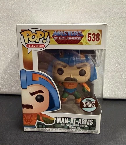 Funko Pop Television Masters of the Universe #538 Man-At-Arms Specialty Series