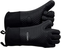 Geekhom Silikon Ofenhandschuhe HitzebestäNdig Topfhandschuhe BBQ Handschuhe