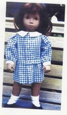 SEWING PATTERN fits 16" Sasha dolls  other dolls same in size dress