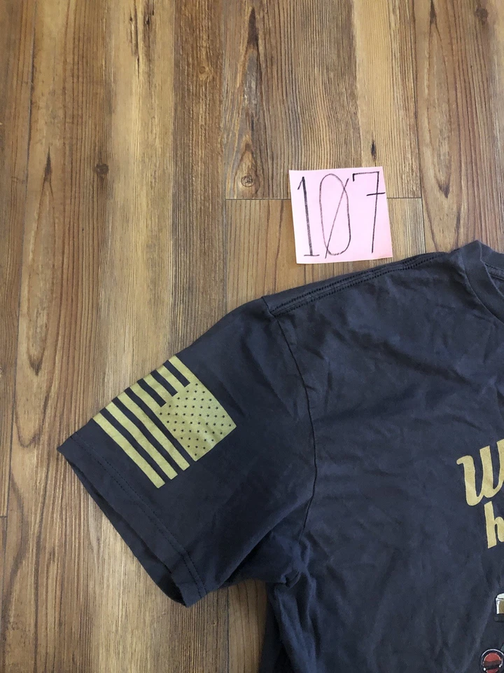 Camiseta Grunt Estilo USA Patriot Gris Motocicleta Trabajo Duro Montar Camisa Adulto Talla XL Foto 2 de 4