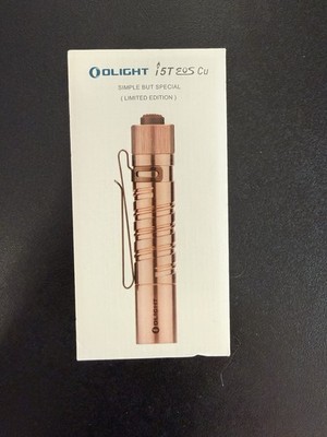 OLIGHT i5t EOS Cu Copper 300 Lumens AA Tail Switch Flashlight Limited Edition