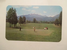 Libby Montana Postcard Cabinet View Country Club MT