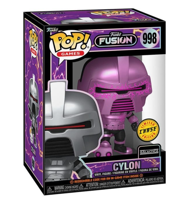 Battlestar Galactica - Cylon (Chase) #998 - Funko Pop! Vinyl Fusion