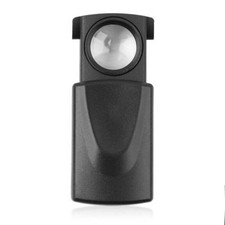 Lighted 30X 21mm Magnifier Jewelers Loupe Loop Magnifying Glass Portable