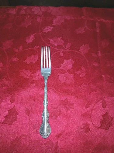 Gorham Strasbourg Sterling Silver Dinner Fork 7.5” No Monogram Antique