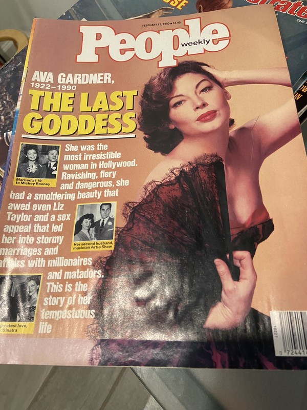 People Magazine: ACTRESS AVA GARDNER - "THE LAST GODDESS" / FEBRUARY 1980