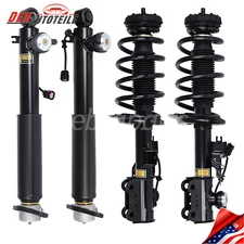 4PCS Front Rear Shock Absorber Strut Assys Electric For Cadillac SRX 2010-2016