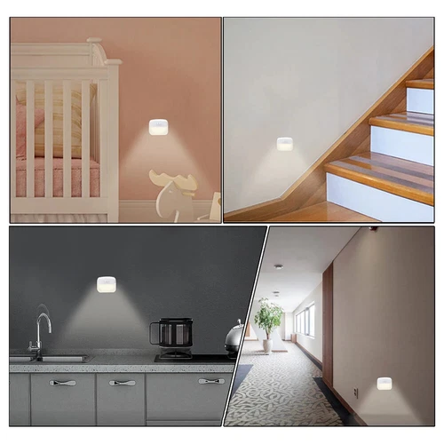 Wireless Night Lamp with Motion Sensor LED Night Lights Small Nightlights Lamp - Picture 6 of 13