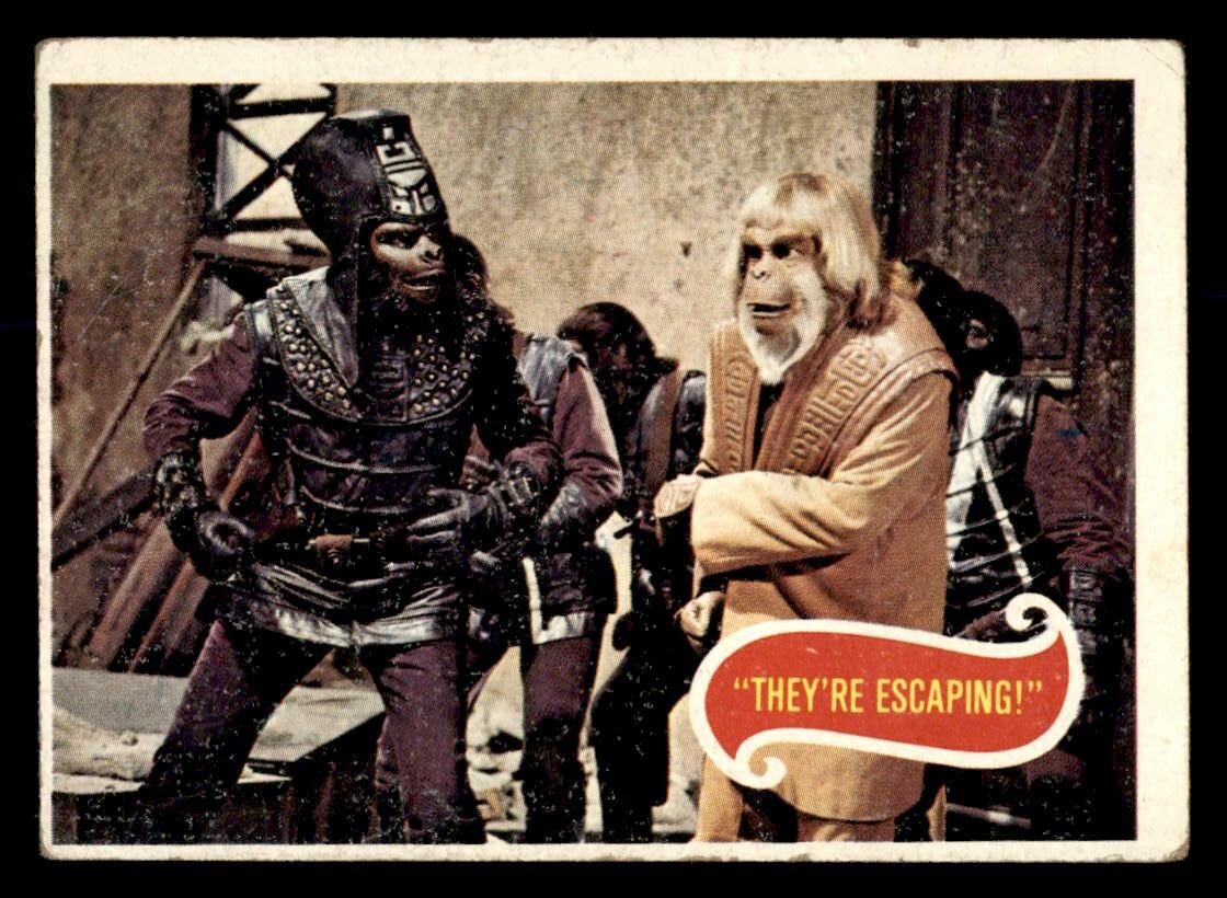 1975 Topps Planet of the Apes #30 They're escaping VG *d2 | eBay