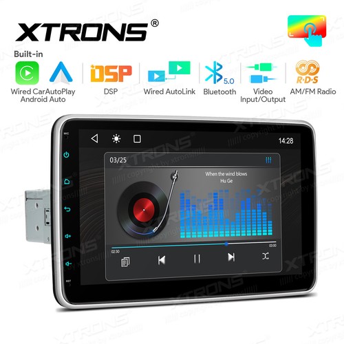 Single DIN 10.1" Linux Car Stereo Radio Car Play/Android Auto GPS Navi Head Unit - Picture 5 of 24