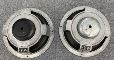 Pair Vintage JBL 125A Woofer Unit Speaker 10 inches (25 cm