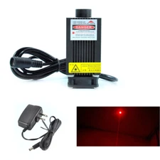 650nm 660nm 250mW Red Laser Diode Module High Power Dot Lazers w/ 12V AC Adapter