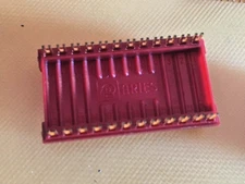 6pc Header Connector Forked 24 Position DIP, DIL GOLD ARIES 24-600-11