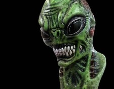 Lord Grimley Alpha Centari Green Alien Halloween Mask Horror Ufo Et Scifi Extra Lord Grimley Alpha Centari Green Alien Halloween Mask Horror Ufo Et Scifi Extra