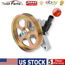 Power Steering Pump w/ Pulley For Honda Pilot 3.5L 2005 2006 2007 2008 21-5442