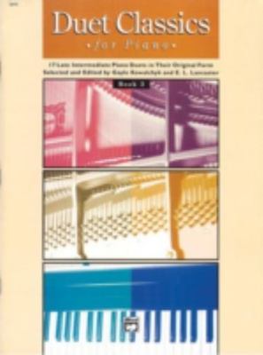Duet Classics for Piano, Book 3 (Alfred Masterwork Editions) by Kowalchyk, Gayl