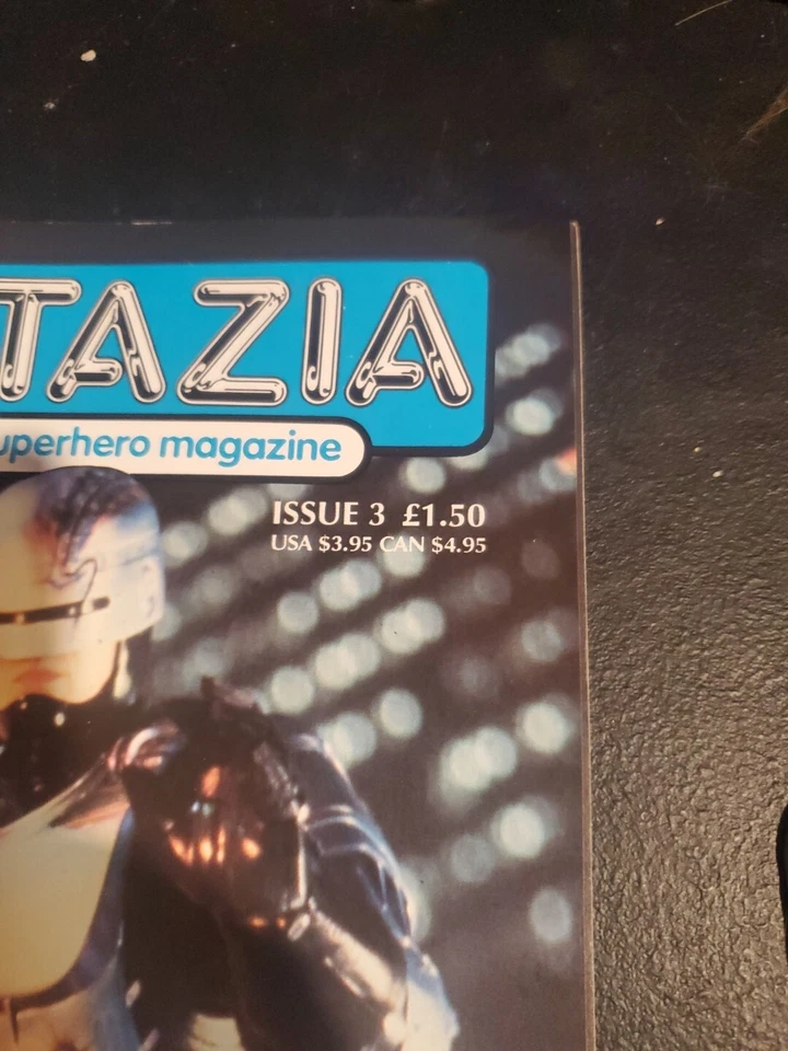 FANTASYAZIA #3 1990 журнал ROBOCOP 2 w плакат TMNT токсичный мститель RPG Фрэнк Миллер - Изображение 3 из 4