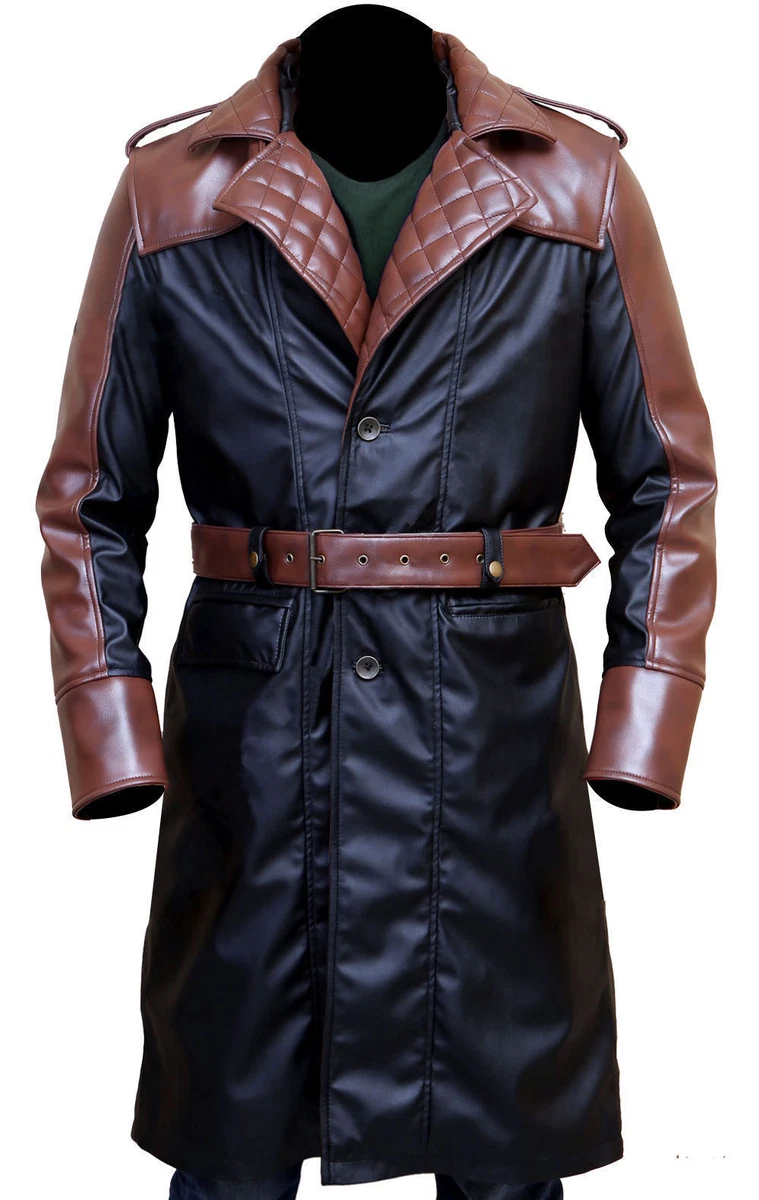 Jacob Frye Assassin s Creed Syndicate Mens Leather Trench Coat