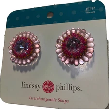 lindsay phillips interchangable snaps Pippa One Size Pink