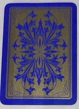 EW288 Swap  Playing Cards 1 WIDE OLD ENG PATTERNS SCROLLS HERRINGBONE
