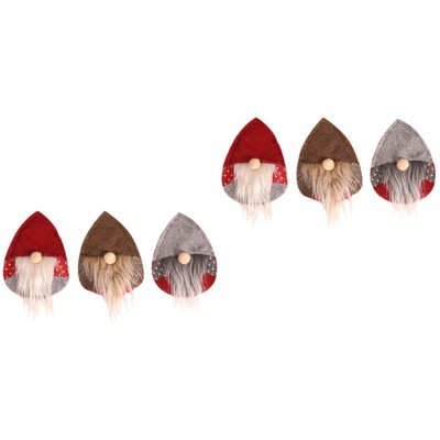 6 Pcs Weihnachten Tasche Weihnachten Gabeltasche Pro Weihnachten Abendessen