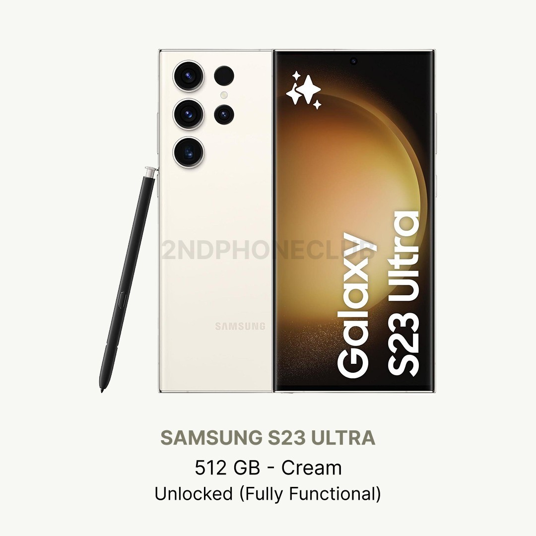 Samsung Galaxy S23 Ultra – 512GB Unlocked Good Condition