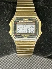 Vintage Timex Digital LCD  Gold Tone Alarm/Chrono Japan  Men’s Watch 33mm