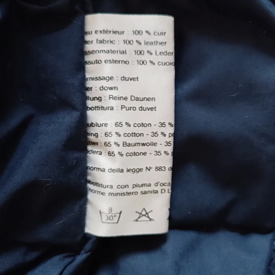 blouson cuir homme vintage - Photo 2/3