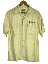 WACKO MARIA Short Sleeve Open Collar Shirt XL Lyocell CRM Murder Music Namitaru